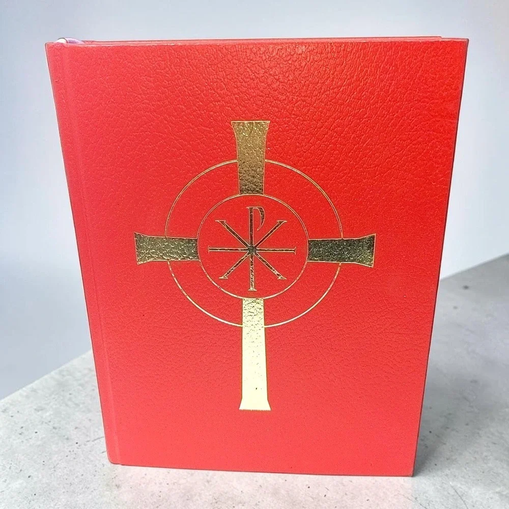 VTG 1998 Catholic Lectionary Mass Vol I Sundays Solemnities Red Gold Ritual Book